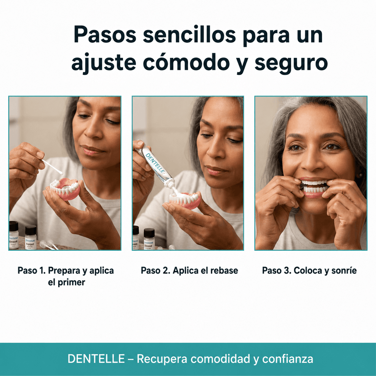 Kit de Rebase para Dentaduras