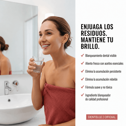 Enjuague Bucal Blanqueador de Manchas