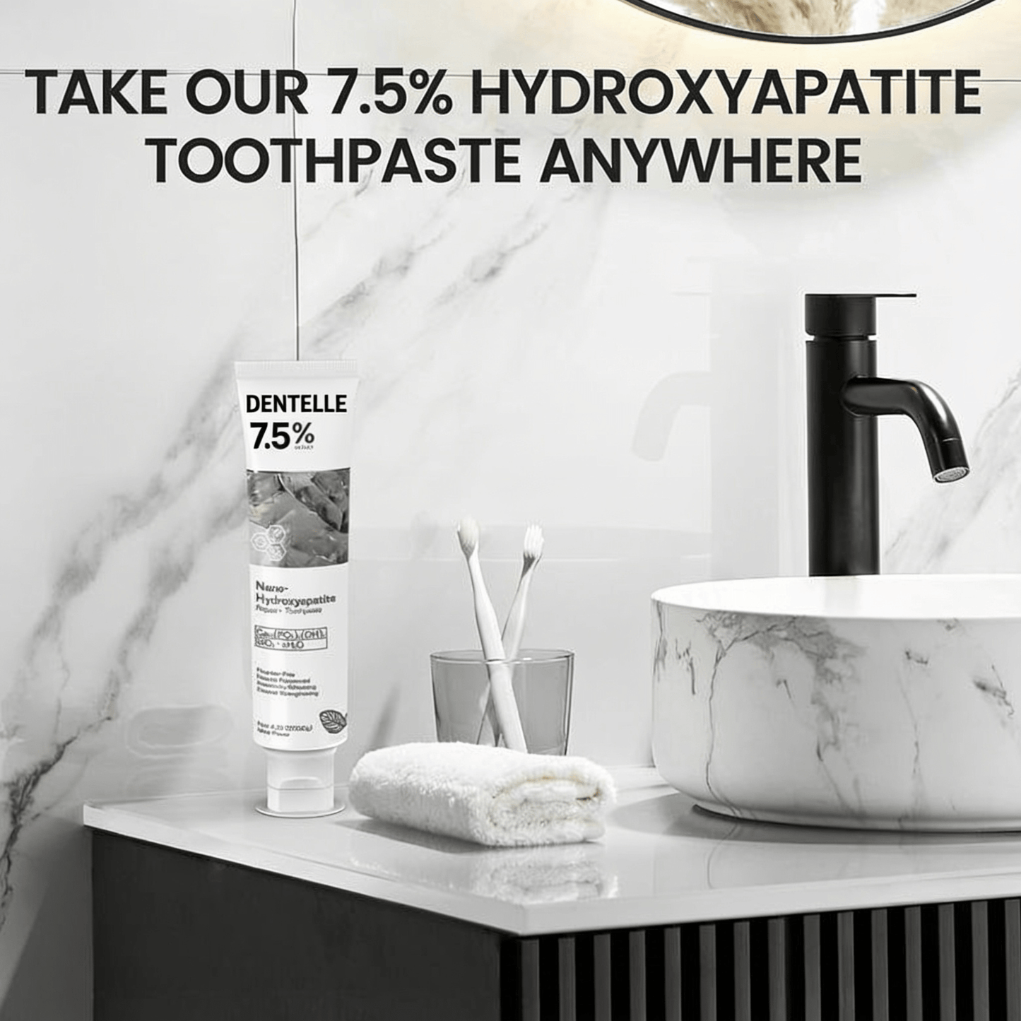 Hydroxyapatite Remineralizing Toothpaste