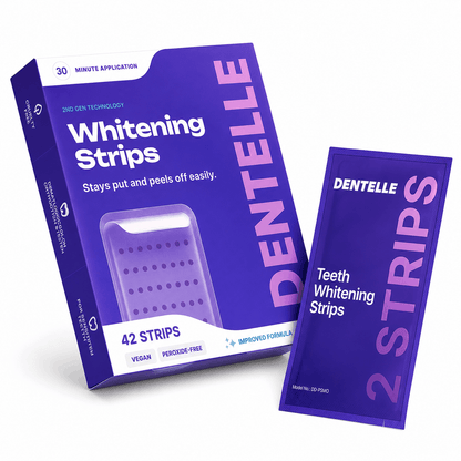Purple Teeth Whitening Strips