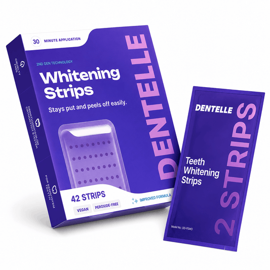 Purple Teeth Whitening Strips